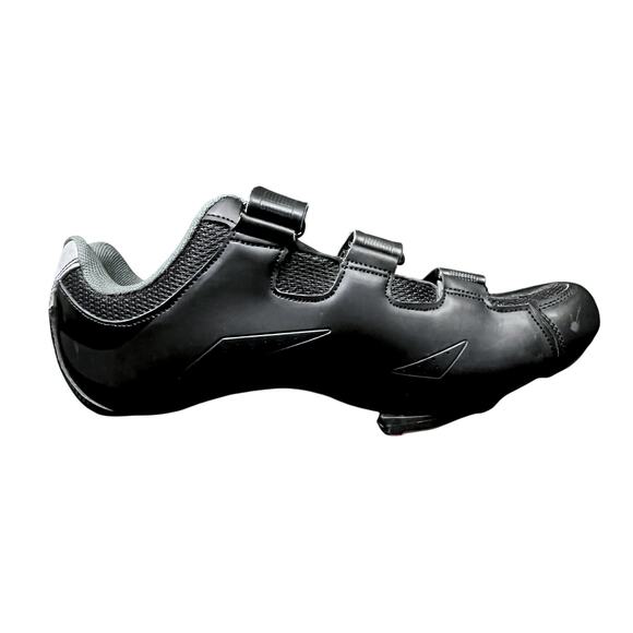 Tommaso Black & Gray Cycling Spin Shoes - Men's US 10 (EU 43) - Picture 4 of 6